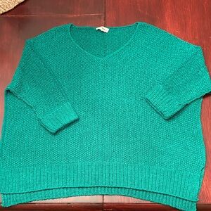 Women's Green Sweater